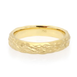 Kullast sõrmus "Nature", kollane kuld 750